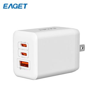 忆捷/Eaget  65W便携氮化镓三口充电器EA6501