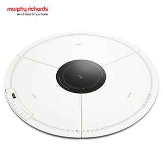 摩飞 /Morphy Richards  折叠烹煮暖菜板家用圆形多功能加热暖菜板转盘桌面保温热菜板