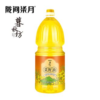 陇间柒月  菜籽油1.8L物理压榨煎炒烹炸桶装