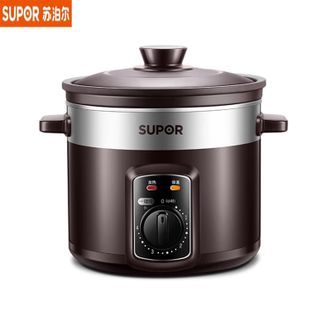 苏泊尔（SUPOR）  电炖锅 DG40YK6-30  紫陶系列 机械型4升多功能锅电炖盅煲汤中华炽陶