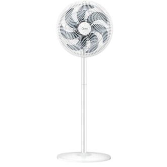 美的/Midea  电风扇落地扇家用七叶办公室轻音电扇立式大风量节能易拆洗节能宿舍电扇 SAE35CA