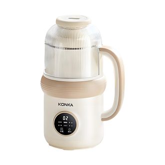 康佳/Konka  全自动豆浆机0.8L定时投料冷热两用免过滤大容量便携破壁机  KDJJ-0801S（H）