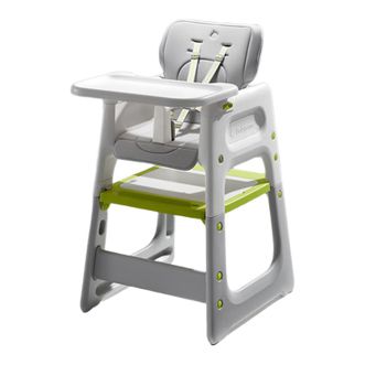 Bc Babycare  宝宝百变餐椅多功能婴儿餐椅安全防摔儿童吃饭座椅6个月+ 【成长椅用到8岁】季风灰