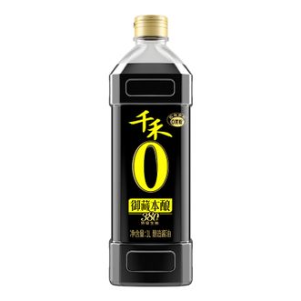 千禾  酱油 御藏本酿380天特级生抽 酿造酱油调味品 1L
