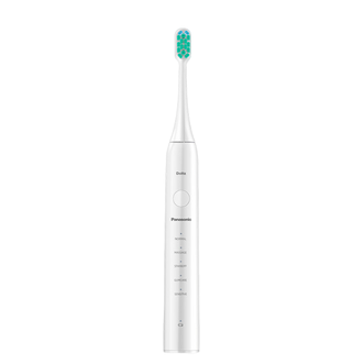 松下/Panasonic  电动牙刷 成人声波震动电动牙刷 变频电动牙刷 低噪5频模式  EW-DC01-W（颜色随机）