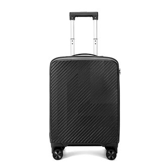 恒源祥  约维克拉杆箱 20英寸  黑色 静音万向轮  HYX9011-20