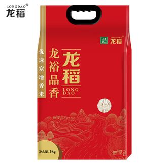 龙稻/LONGDAO  当季新米 正宗东北大米 长粒香粳米（龙裕晶香）10斤