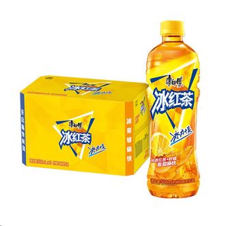 康师傅  冰红茶柠檬味茶饮料500ml*15瓶