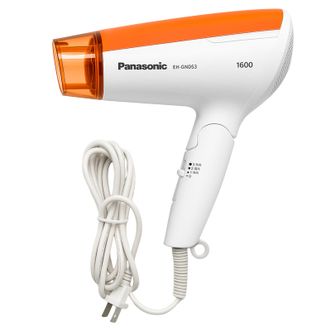 松下/Panasonic  电吹风机小巧便携负离子护发家用大功率高速吹风筒恒温速干【1600W大功率】GND53