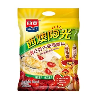 西麦SEAMILD  高钙  红枣牛奶 燕麦片 560g（便携小包装） YM