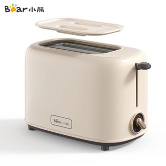 小熊/Bear  面包机 多士炉早餐烤吐司机 烤三明治面包片 6档烘烤带防尘盖