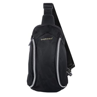 SHERIDan  多功能运动单肩斜挎包胸包黑色SHB190412
