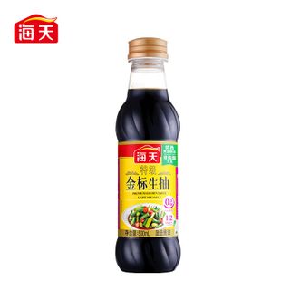 海天  特级金标生抽酱油 家用炒菜调味品鲜味十足 500ml*2+750ml*2