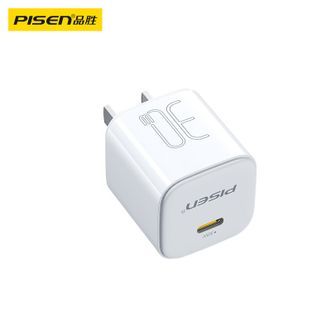 品胜(PISEN)  氮化镓PD30W充电器 兼容PD20W充电单头 适用iPhone15/14/13proMax华为小米平板Type-C插头  白色