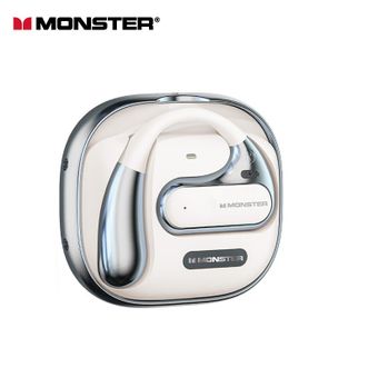 魔声/Monster  Open Ear AC320 挂耳式蓝牙耳机 MH22196 骨传导概念 不入耳开放式运动耳机 通话降噪手机通用 皓月白