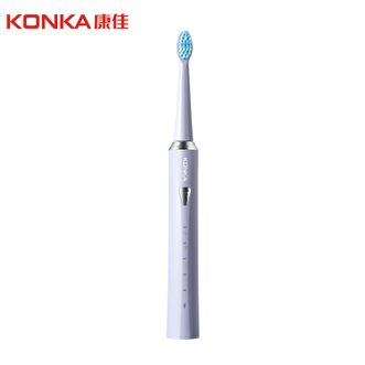 康佳/Konka  电动牙刷成人学生便携护龈防水智能声波震动深层清洁软毛牙刷