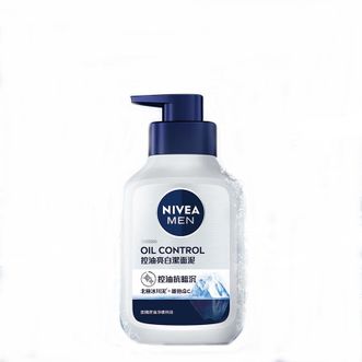 妮维雅（NIVEA）男士冰极多重控油保湿洁面泥150ml（新老包装随机发货）