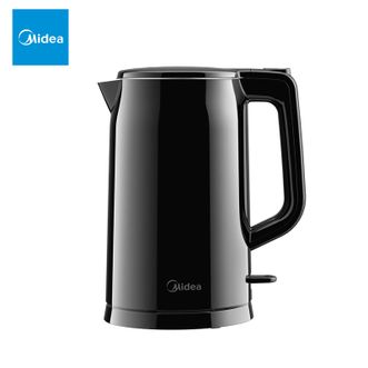美的/Midea  家用大容量 双层防烫 大功率 全钢一体无缝内胆 304不锈钢 电热水壶（MK-AEK17S01）
