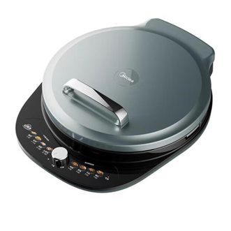 美的/Midea  电饼铛 家用可拆洗加深煎烤机 1900W大功率速脆技术 自动控温煎烤机 36CM口径