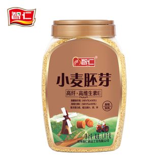 智仁  小麦胚芽1kg麦片谷物未添加白砂糖蛋白质健康富硒即食餐含胚芽油