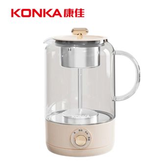 康佳/Konka  养生壶家用全自动保温蒸煮玻璃自动断电烧水壶KCT-ZD10