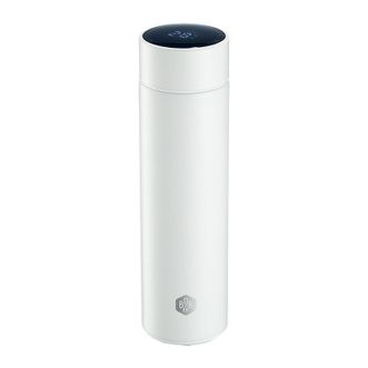 博堡/BOBER  博浩保温杯480ML 智能显温保温杯男女士便携随行杯304不锈钢茶水分离水杯保温杯