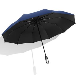 美度（MAYDU）   全自动10骨加大晴雨伞男士商务折叠防晒防紫外线晴雨伞M3219