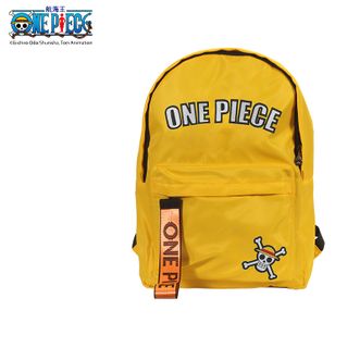 银座航海王书包ONE PIECE 初中高中大学生双肩包大容量潮流背包 黄色F
