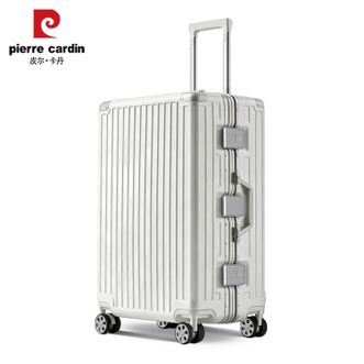 皮尔卡丹/Pierre Cardin  28吋-行李箱-铝框拉杆箱-万向轮男女旅行箱密码箱托运箱子