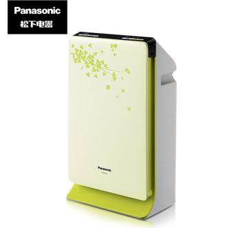 松下（Panasonic） 空气净化器 家用室内小型吸烟净化器 宠物除菌除异味空气过滤清新器 23平米极速净烟F-PDF35C绿色