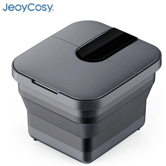 践程JeoyCosy  家用折叠足浴盆按摩洗脚盆电动加热恒温足疗泡脚桶