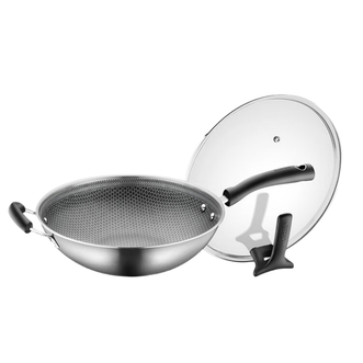 苏泊尔/Supor  炒锅防粘锅晶钻蜂巢  电磁炉燃气通用 三十四直径