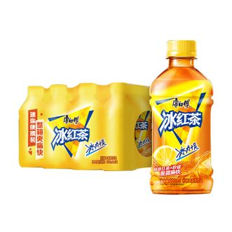 康师傅  冰红茶330ml*12瓶柠檬红茶饮料饮品