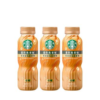 星巴克  茶咖铁观音乌龙拿铁咖啡270ml*3罐