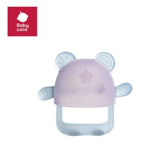 babycare  婴儿牙胶手套式咬咬乐 趣味安抚牙胶 （恩特蓝）