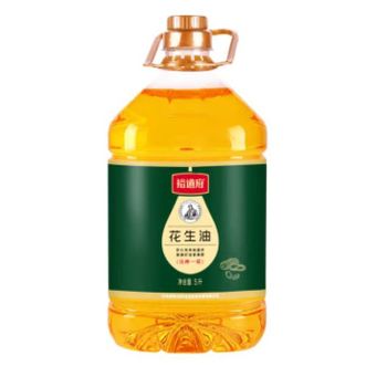 裕道府  压榨一级花生油 5L
