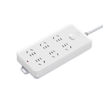 公牛（BULL）  新国标插座 GN-109K 6位总控3米