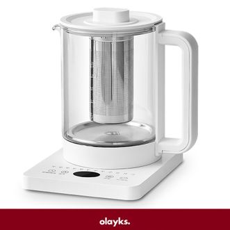 olayks.  养生壶  1.5L【带滤网】煮茶器迷你中药壶炖药壶办公室养生杯养生烧水壶恒温水壶小型烧水壶  OLK-YSH800K-1