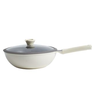 红厨  钛陶瓷炒锅不粘锅家用煎炒菜锅轻量设计 32cm RCA32B23-WZ