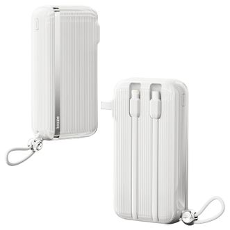 毕亚兹/Biaze  3C认证充电宝20000毫安 墙插自带线22.5W快充充电器三合一出行移动电源 YD69