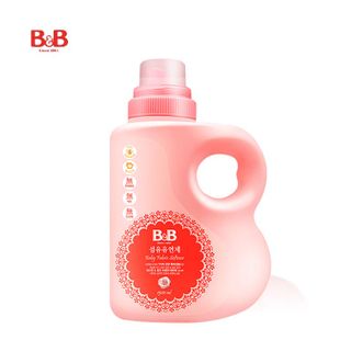 B&B  宝婴幼儿衣物护理 柔顺剂 新生儿专用茉莉香桶装1500ml