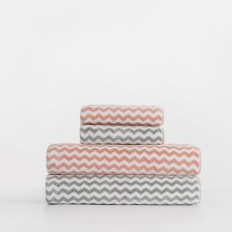 三利（SANLI）  方巾面巾浴巾三条 G2090G8090G3090 灰色粉色颜色随机发 如梦令毛巾套装