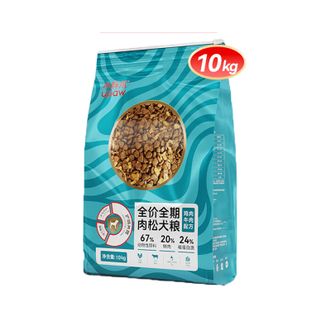 小胖爪  全价全期肉松犬粮10kg  低脂牛肉美毛鱼油 肉松犬粮