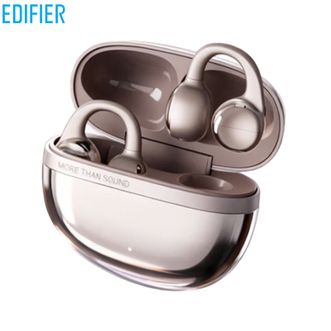 漫步者/EDIFIER  蓝牙耳机Auro Clip【贝母金】耳夹式开放式不入耳骨传导概念AI翻译运动跑步音乐游戏耳麦节日送礼