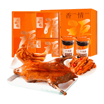 小胡鸭（xiao hu duck）  零食大礼包礼盒   福鸭香情礼盒1040g