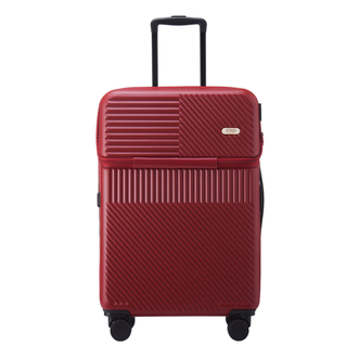 波斯丹顿（BOSTANTEN）拉杆箱行李箱密码箱大容量结实耐用登机箱 红色20寸 2106BY 