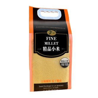 乐丫  精品小米2.5kg 营养早餐小米粥 月子粥粥米粥料袋装