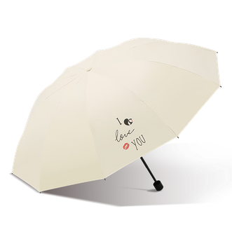 天堂伞  3折晴雨伞31191E世界之窗（多颜色可选）