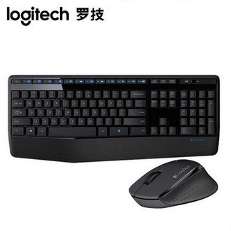罗技/Logitech MK345 无线键鼠套装 人体工学鼠标多媒体键盘防泼溅设计