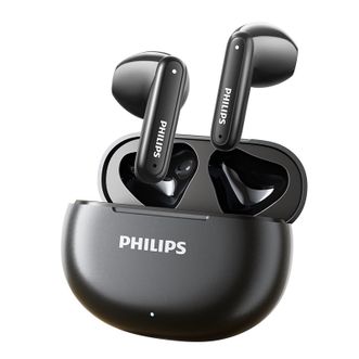 飞利浦（PHILIPS）   蓝牙耳机 半入耳式通话降噪游戏音乐运动低延迟长续航 TAT1199